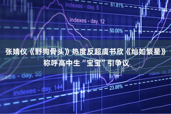 张婧仪《野狗骨头》热度反超虞书欣《灿如繁星》 称呼高中生“宝宝”引争议