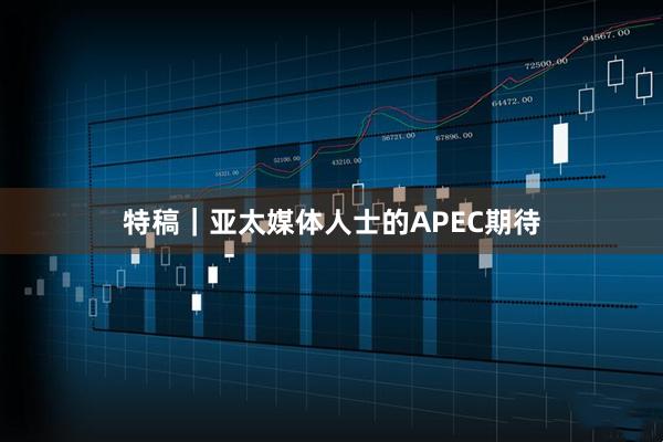 特稿｜亚太媒体人士的APEC期待